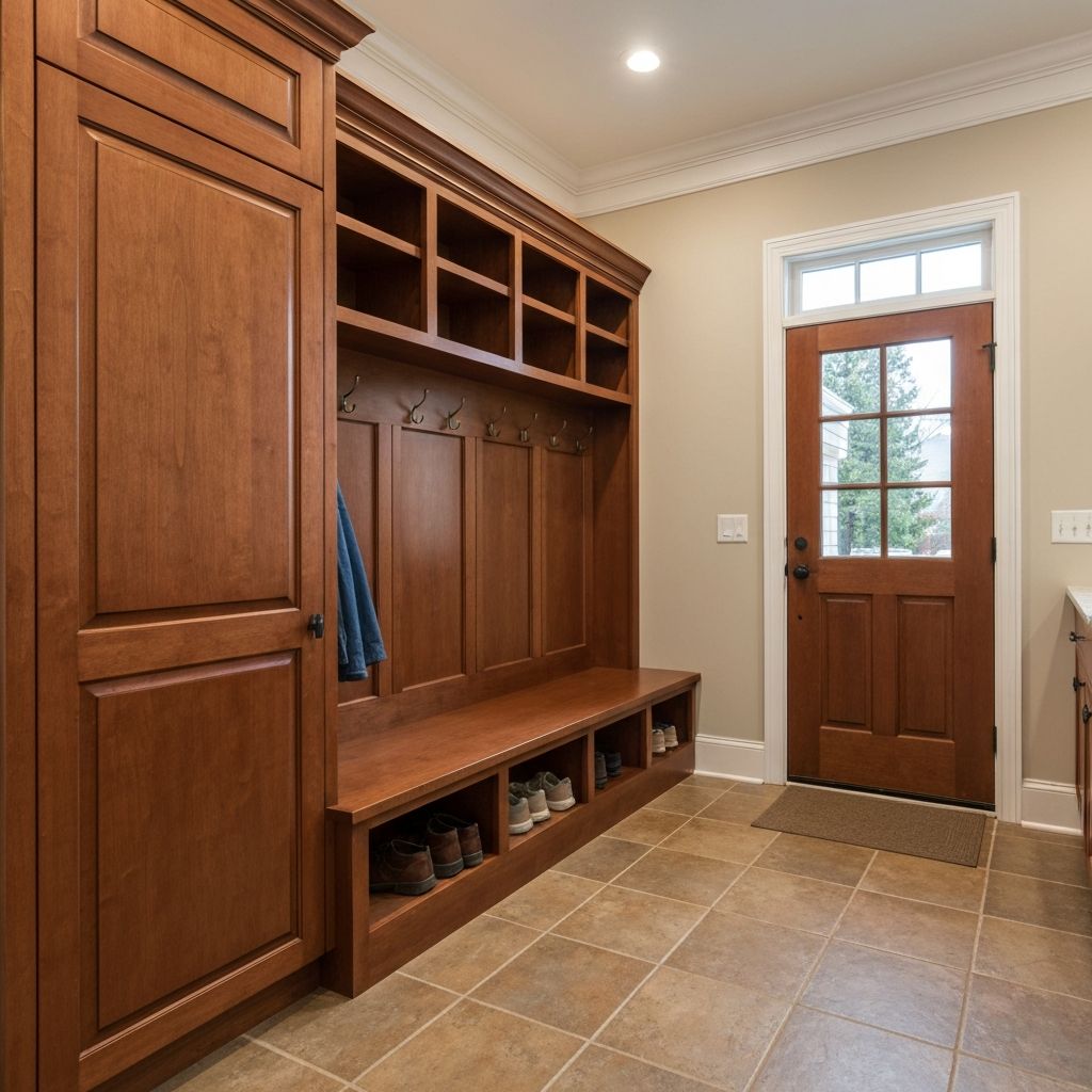 Family Mudroom Entry